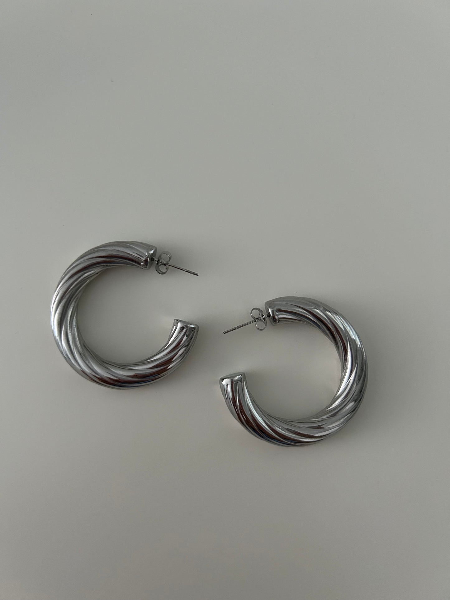 Maxi ISADORA Earrings in Silver