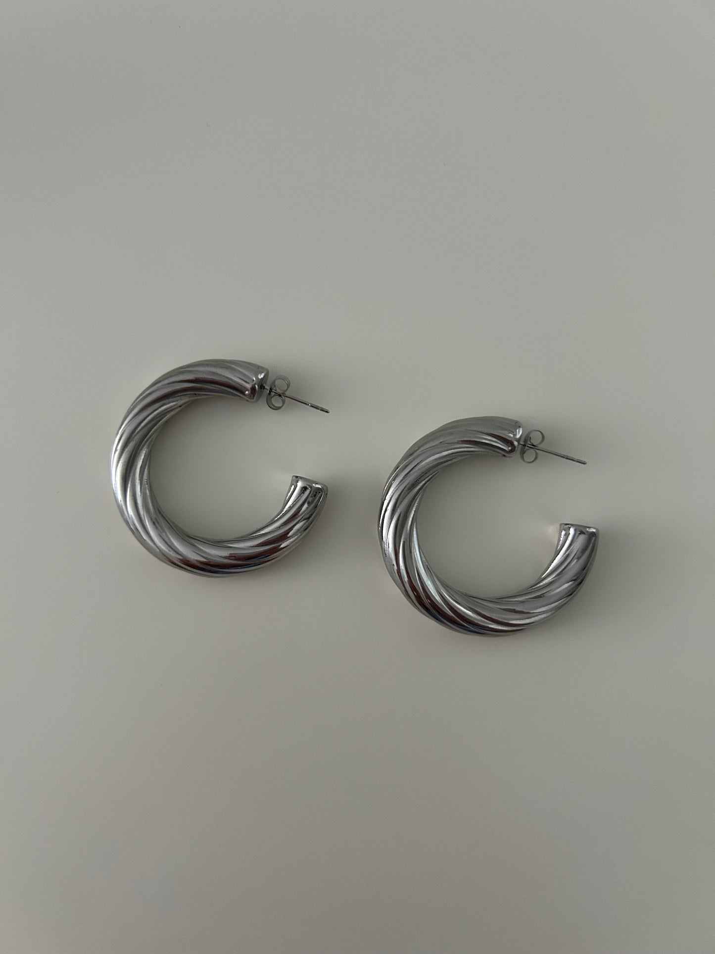 Maxi ISADORA Earrings in Silver